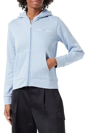 GANT Damski sweter z kapturem Reg Printed Graphic Zip Hood, , S