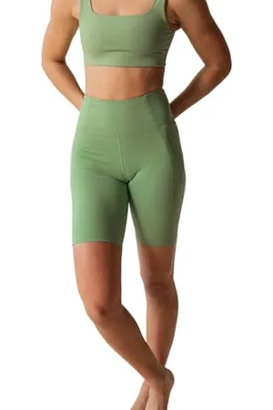 GIRLFRIEND COLLECTIVE Women’s Yoga Shorts High-Rise, Fitness Shorts, Short Leggins, High-Waist Shorts for Yoga and Fitness, Gym and Cycling Shorts