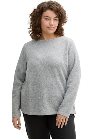TOM TAILOR Bluza damska Plussize, , 48 duże rozmiary