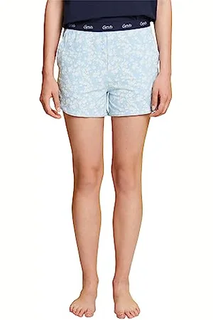 ESPRIT Bodywear damskie logo Cotton NW SUS Single Short część piżamowa, pastelowy niebieski, 44, , 44