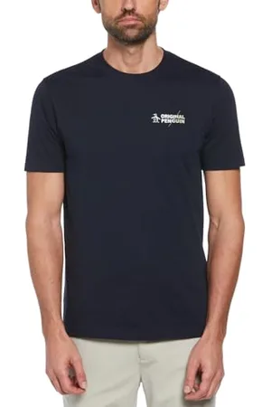 Original Penguin Męskie S/S Original Spliced, , XS