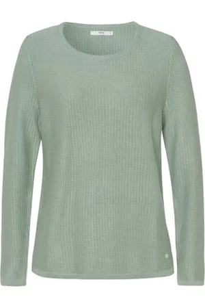 Brax Sweter Liz w stylu damskim, Jadeit, 64