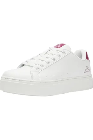 Kappa Logo Isabel, Damskie buty do biegania, White-Fuksja, 37 EU, , 37 EU