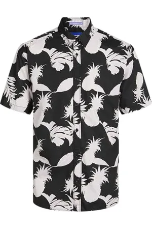 JACK&JONES JUNIOR JORJOSHUA Aruba AOP Shirt SS JNR, , 176