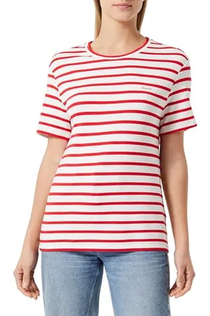 GANT Koszulka w paski SS, , XXL