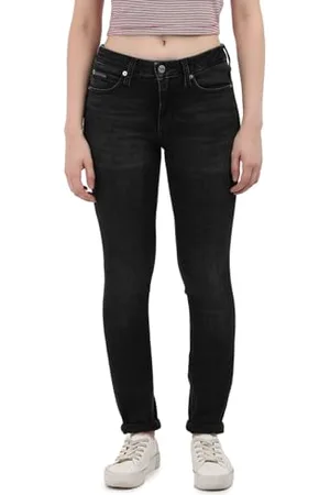 Calvin Klein Jeans Damskie spodnie MID Rise Skinny J20J224021, Skinny, denim, 26W / 30L, , 26W / 30L