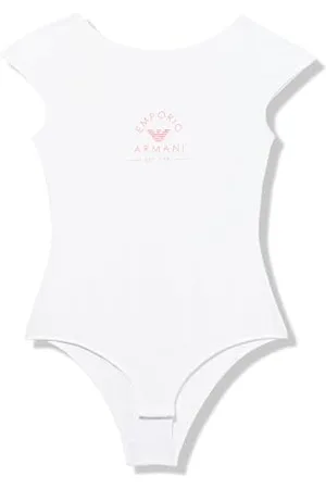 Emporio Armani Damskie majtki z logo, białe, L, , L