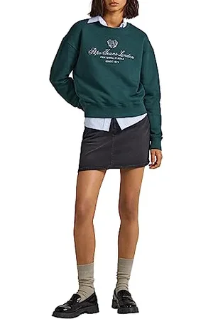 Pepe Jeans Spódnica damska Rachel, Czarny (Denim-xg3), L