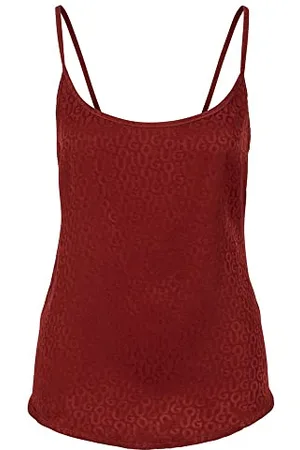 HUGO BOSS Damska satyna oir_top Nightwear_Vest, , XXL