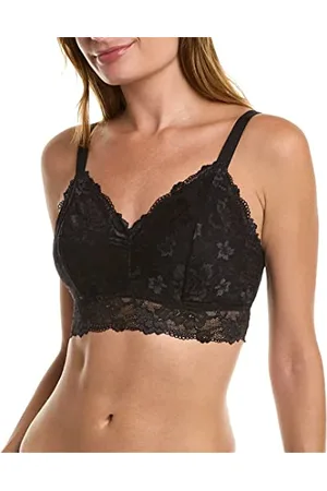 Cosabella Damski biustonosz Savona Curvy Longline Bralet, czarny, XL