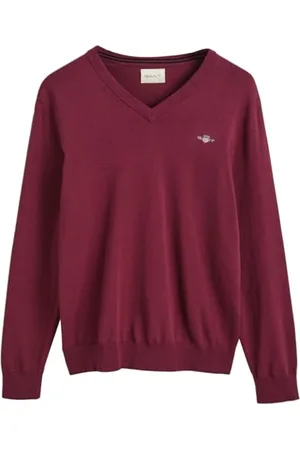 GANT Klasyczna bawełniana dekolt w serek, , XL