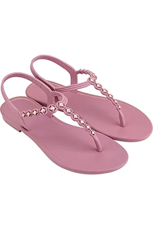 Grendha Damskie CACAU PRECIOSA Sand AD, fioletowe, 35,5 EU, , 35.5 EU Schmal