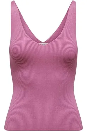 JDY JACQUELINE de YONG damski top bez rękawów, dekolt w serek, , S