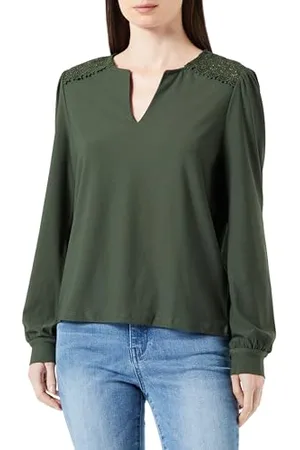 ONLY Onlsilja L/S Lace Top JRS bluzka damska, , XS