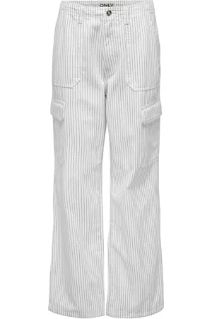 ONLY Onlmalfy-Inez Hw Stripe Cargo PNT Noos spodnie cargo damskie, , (XS) W / 32L