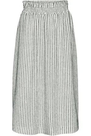 VERO MODA Vmberta Pia Hw Calf Skirt JRS Ga spódnica midi, , M