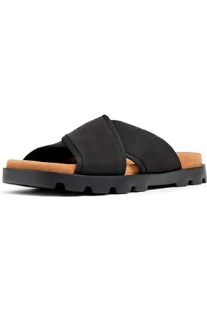 Camper Męskie sandały Brutus K100958 Slide, czarne 001, 44 EU, , 44 EU
