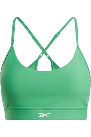 Reebok LUX Biustonosz sportowy z paskami, , L