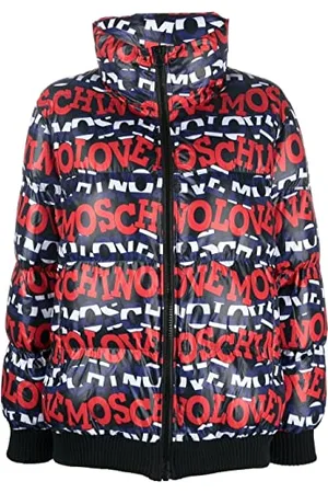 Moschino Technical Fabric Allover Printed. Kurtka damska, , S