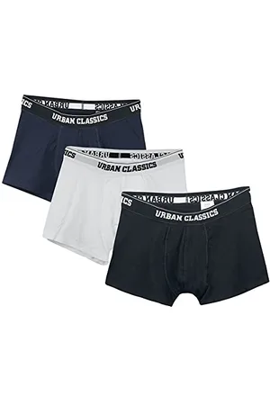 Urban classics Męskie bokserki, trójpak z bawełny organicznej, 3 pary, bokserki z bawełny organicznej, dostępne w wielu kolorach, rozmiary od S do 5XL, , 3XL