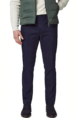 Hackett Męskie spodnie C Chino Kensington, niebieskie (granatowe), 42 W/34 L, , 42W / 34L
