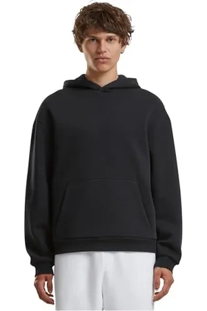 Build Your Brand Męska bluza z kapturem Fluffy Hoody, luźna bluza z kapturem o luźnym kroju, rozmiary S-5XL, , S