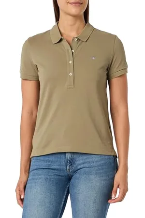 GANT Slim Sheild Cap Sleeve Pique Polo, , S