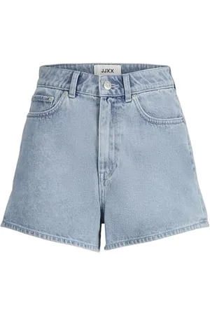 JJXX Jxnany Mini Hw Denim Shorts DNM Sn, Jasnoniebieski denim/szczegóły: wybielany, S