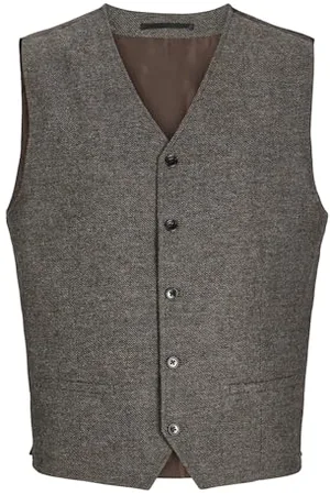 JACK & JONES Jprwinter Twill Waistcoat, , 52