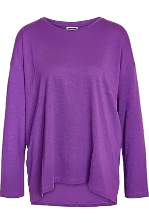 Noisy May Damski sweter Nmmathilde L/S O-Neck High/Low Top Noos, , XS