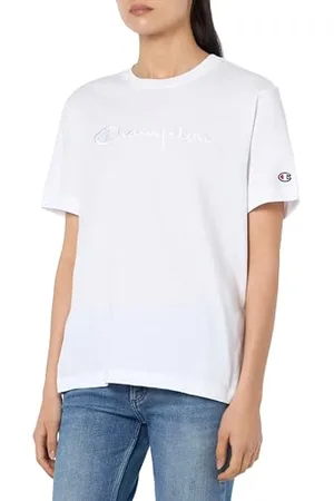 Champion Legacy Ikony Tonal Logo W - Relaxed S/S Crewneck T-Shirt, , XL Kobiety SS24, , XL