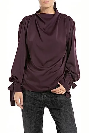 Replay Bluzka damska Straight Fit, , XS