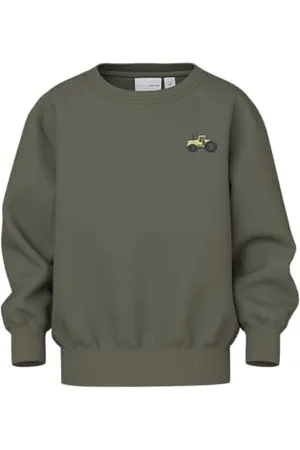 NAME IT Nmmvallen Ls Nreg Sweat Bru, , 80