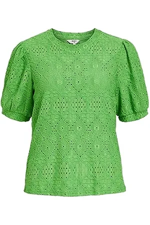 Object Feodora Short Sleeve Blouse L