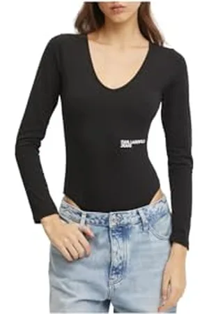 Karl Lagerfeld Body z długim rękawem, , S