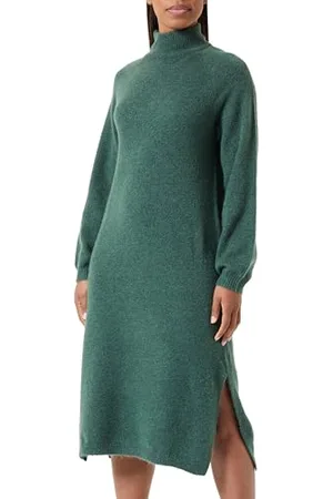 Y.A.S Damska sukienka balis Ls Funnel Knit Dress S. Noos sukienka z dzianiny, , M