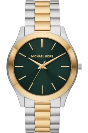 Michael Kors Runway zegarek dla mężczyzn, mechanizm kwarcowy z paskiem ze stali nierdzewnej lub skóry