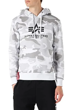 Alpha Industries Basic Hoody Camo Bluza z kapturem dla mężczyzn