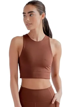 GIRLFRIEND COLLECTIVE Sports Bra, Women’s Sports Bra/Tank top, Racerback, Without Underwire and padding, Perfect for, Running, Training, Jogging, Sizes XXS-6XL