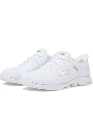 Skechers GO Walk 7 Valin, biała tkanina/czarne wykończenie, rozmiar 42, , 43 EU