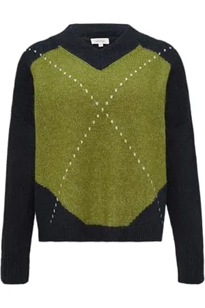 QS by s.Oliver Sweter z wzorem Argyle, , 38