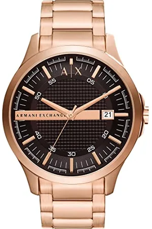 Armani Exchange Zegarek Dla Mężczyzn, Ruch na trzy ręce, Stal Nierdzewna, Koperta 46 Mm