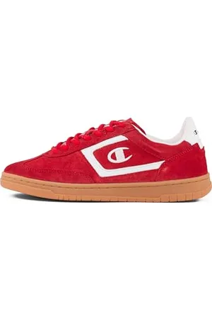 Champion CL78 S W Low, Trampki Damskie, Czerwony/Biały/Brązowy Jasny (RS001), 40 EU, , 40 EU