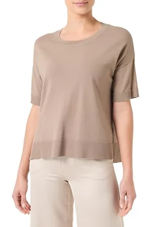 SELECTED Damska koszulka Slfwille Ss Knit O-Neck Noos, , XS