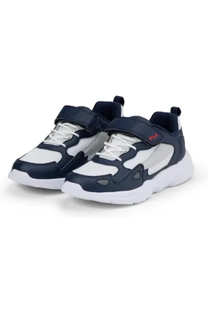 Fila Ventosa Cb Velcro Kids Sneaker uniseks, White Navy, 31 EU szeroki