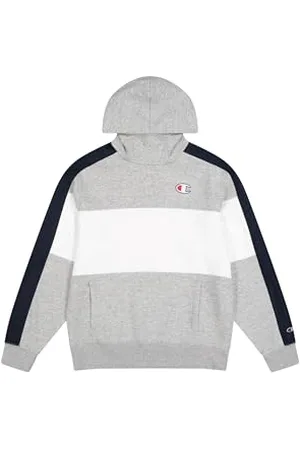 Champion Legacy Retro Sport (220317) - Soft Compact Poly Fleece Color Block Bluza z kapturem, Wielobarwny , S Mężczyźni FW24, , S