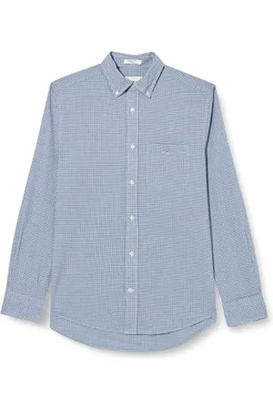 GANT REG POPLIN Micro Gingham Shirt, , XXL