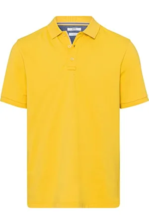 Brax Męska koszulka polo w stylu Pete U Hi Flex Pique w letnich kolorach, , XS