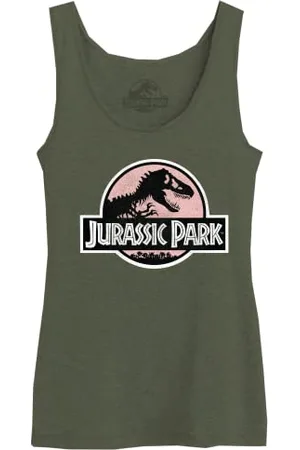 Jurassic Park Damska koszulka bez rękawów, , L