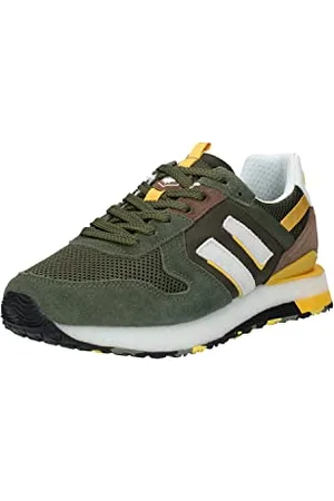 Lumberjack Męskie buty gimnastyczne Warner, Military Green Brown, 45 EU